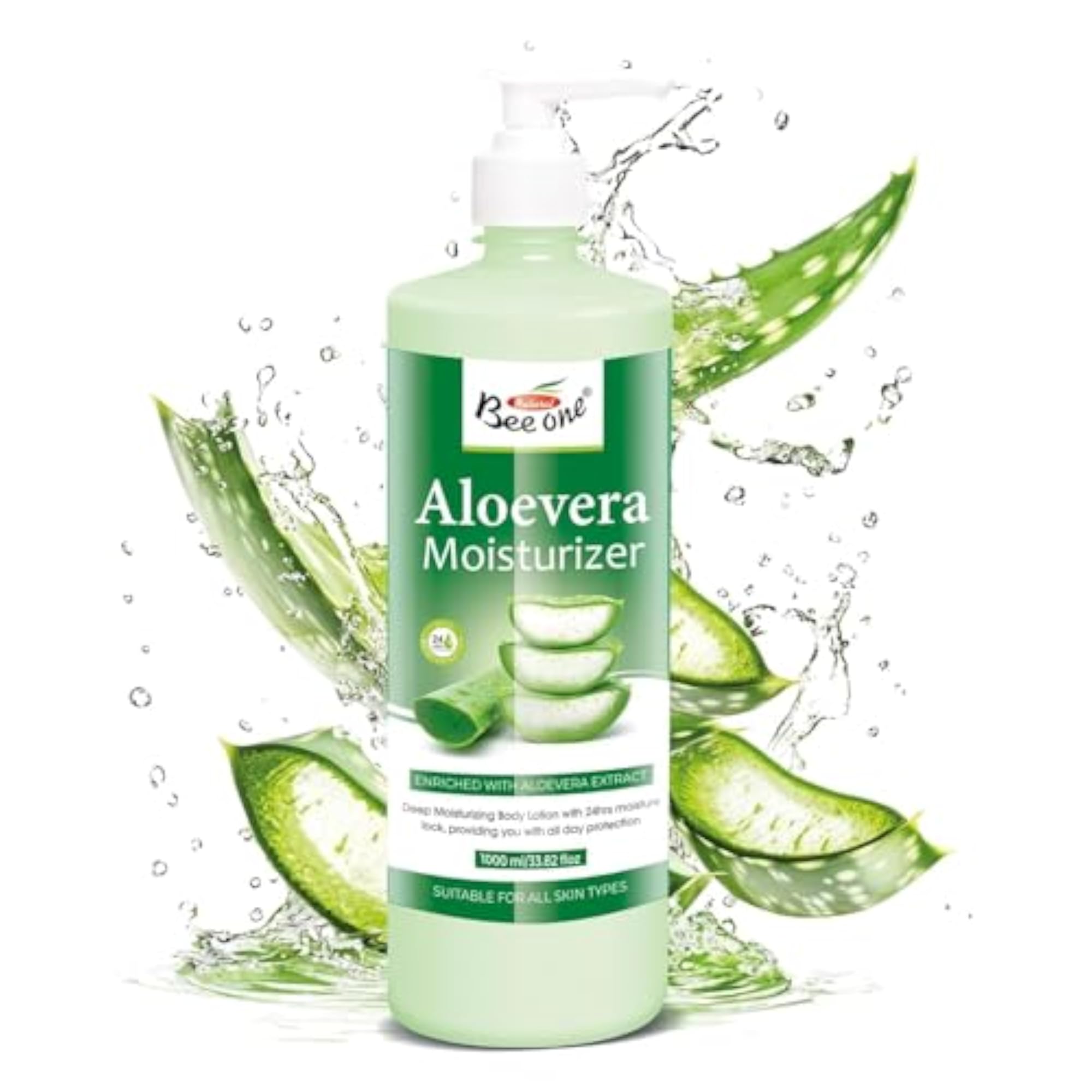 Aloe Vera Moisture Lock Body Lotion 1000ml, Hydrating Formula